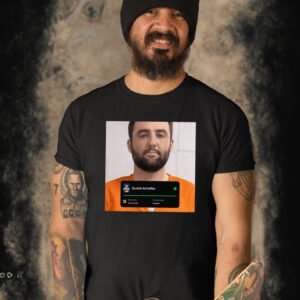 +1 Arrest Funny Scottie Scheffler Mug Shot T Shirt