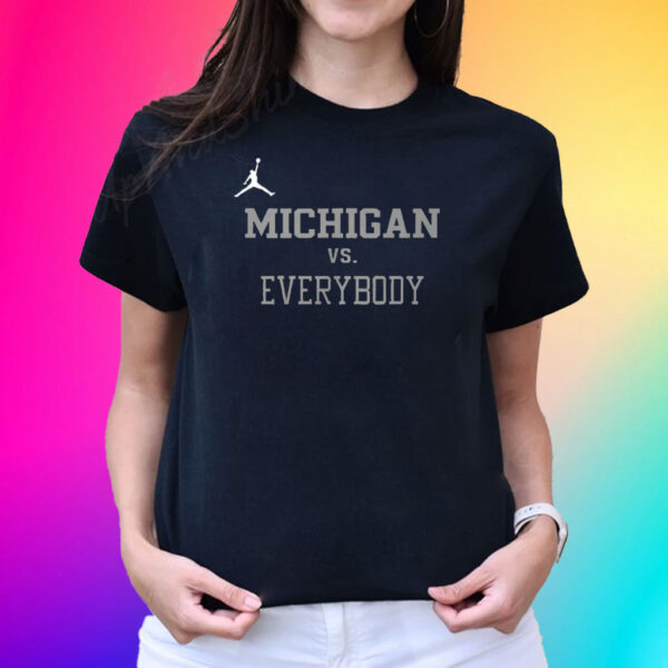 Charles Woodson Jordan Michigan Vs Everybody Shirts