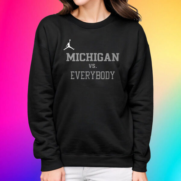 Charles Woodson Jordan Michigan Vs Everybody Shirts