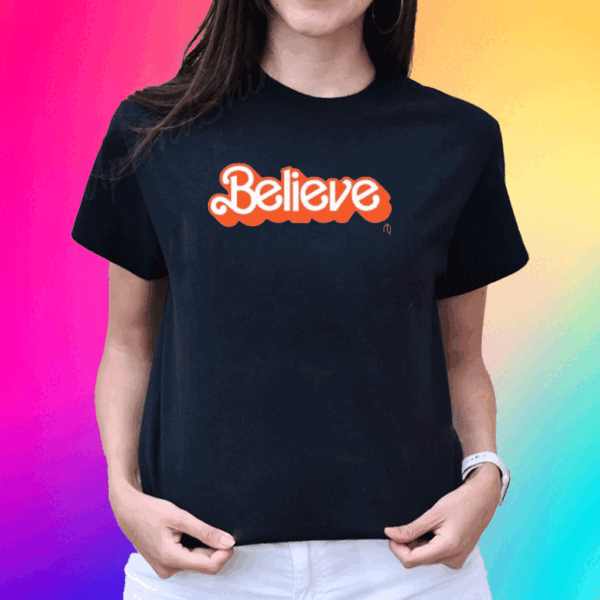 Athlete Logos Believe Funny T-Shirt