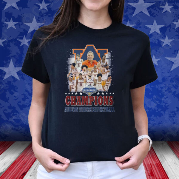 2024 Tournament Champions Auburn Tigers Basketball Shirt