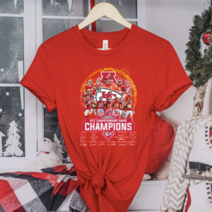 Chiefs 2023-2024 AFC Championship Game Champions Signature T-Shirt