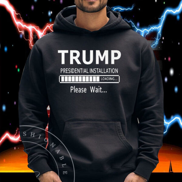 Donald Trump 2024 Presidential Installation Loading Election Shirt