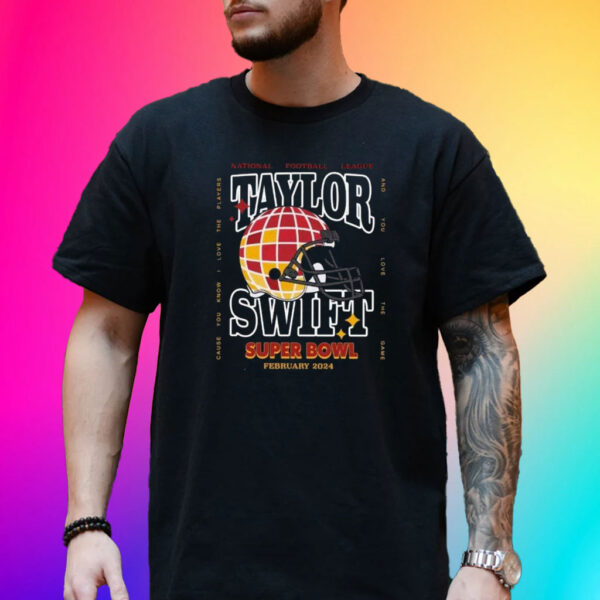 Taylor Super Bowl 2024 Chiefs T-Shirt