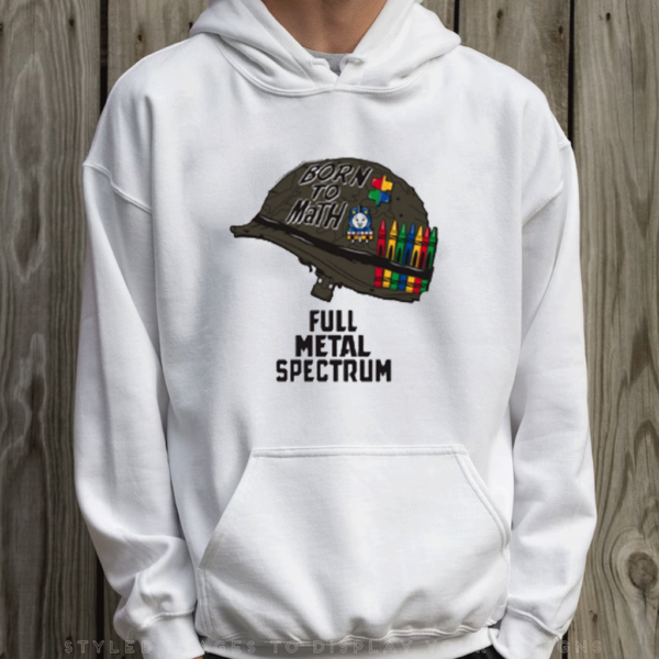 Born To Math Full Metal Spectrum Shirts