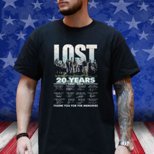 Lost 20 Years 2004-2024 Thank You For The Memories Shirts