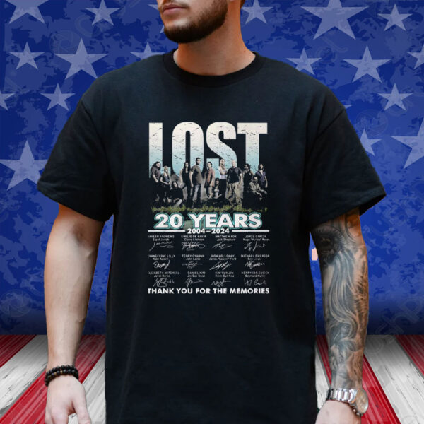 Lost 20 Years 2004-2024 Thank You For The Memories Shirts