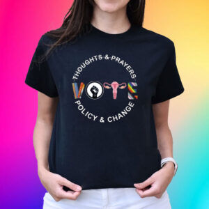 Vote Symbol Thoughts And Prayers T-Shirt
