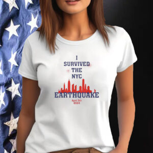 I Survived The Nyc Earthquake April 5th 2024 Shirts