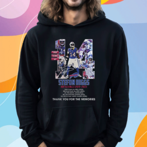 Stefon Diggs Buffalo Bills 2020-2023 Thank You For The Memories Shirt