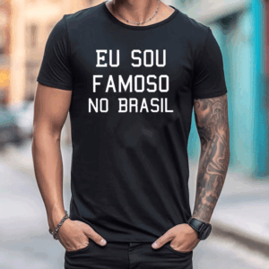 Vincent Martella Eu Sou Famoso No Brasil T Shirt