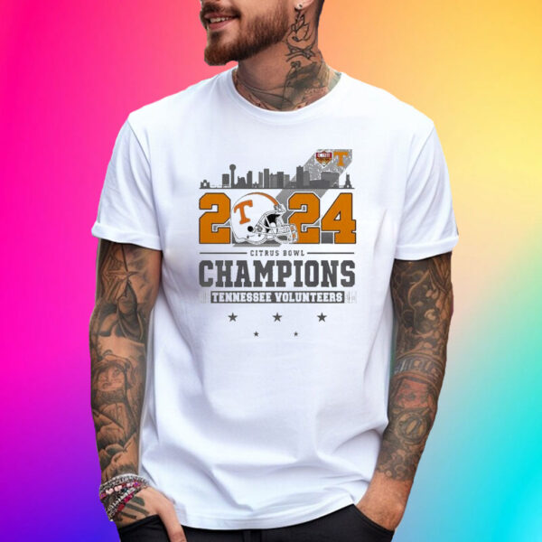 2024 Citrus Bowl Champions Tennessee Volunteers Shirts