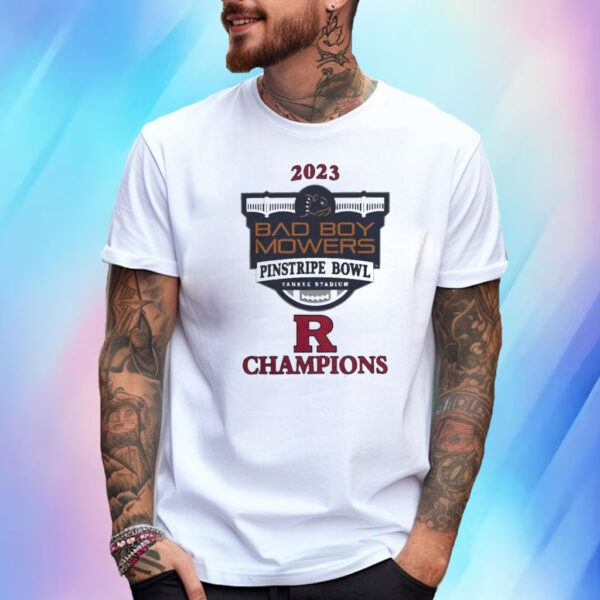 Rutgers scarlet knights champions 2023 pinstripe bowl Shirts