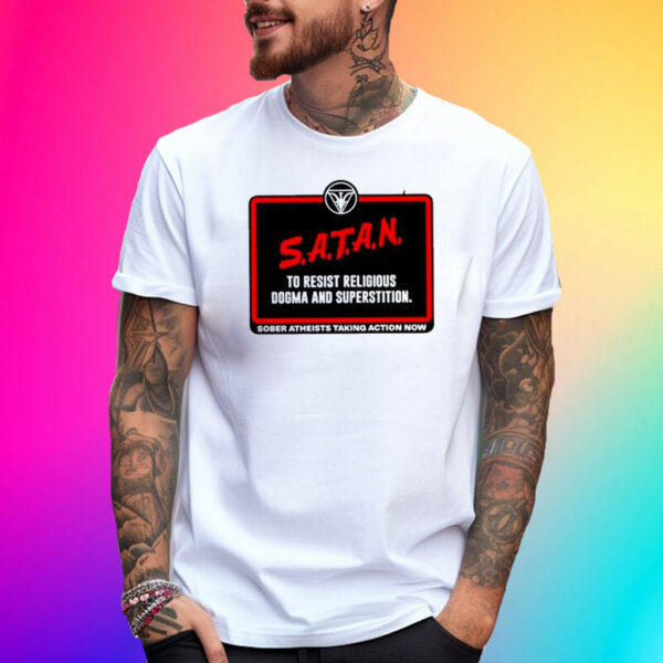 Hell Raiser Sober Faction S.A.T.A.N T-Shirt