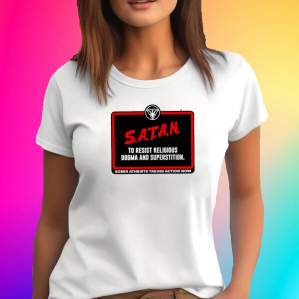 Hell Raiser Sober Faction S.A.T.A.N T-Shirt