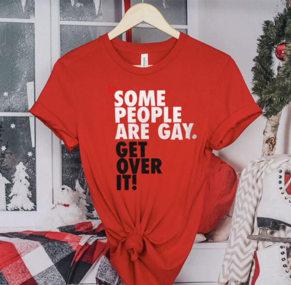 Ian Mckellen Stonewall Scotland Some People Are Gay Get Over It T Shirt