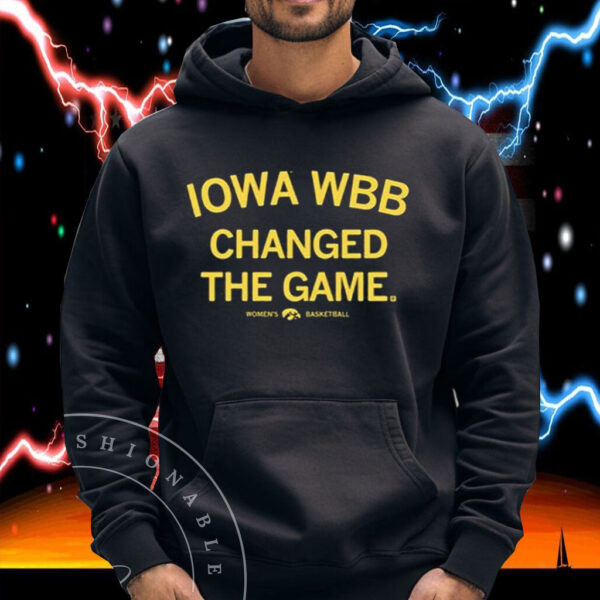 Iowa Wbb Changed The Game Women’s Basketball Shirt