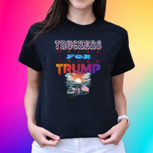 Truckers For Trump 2024 Truck Drivers Quote T-Shirt