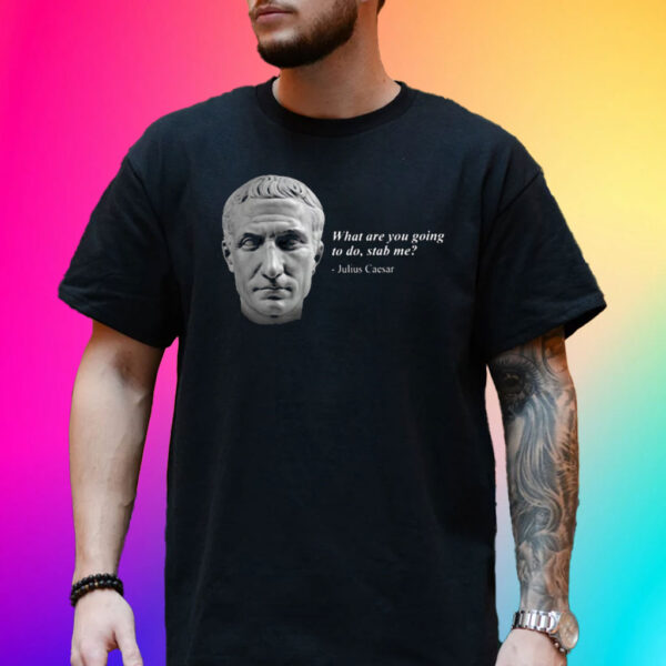 Julius Caesar What Are You Going To Do Stab Me T-Shirt