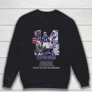 Stefon Diggs Buffalo Bills 2020-2023 Thank You For The Memories Shirt