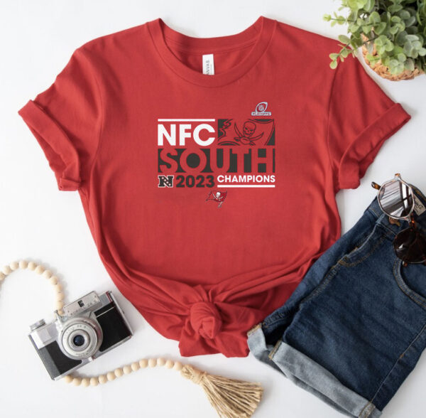 Tampa Bay Buccaneers 2023 Nfc South Division Champions Conquer Tee Shirt