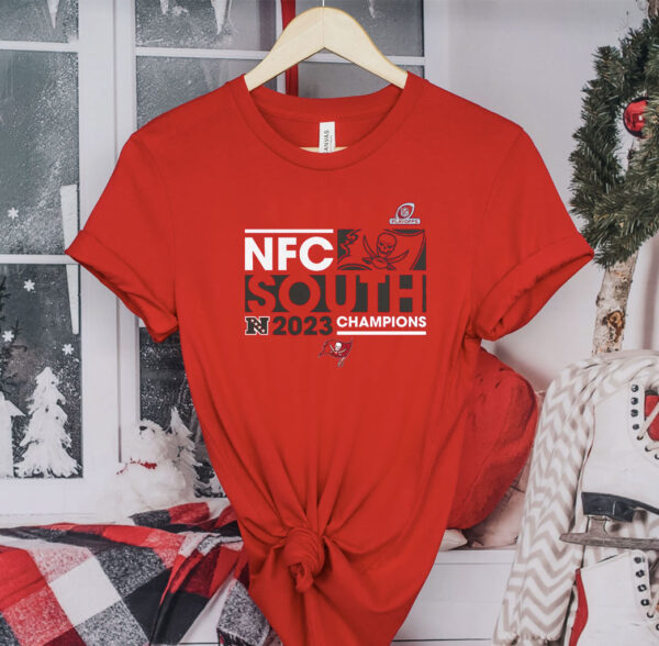 Tampa Bay Buccaneers 2023 Nfc South Division Champions Conquer Tee Shirt