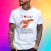 I Love My German Shepard Lobster T Shirt