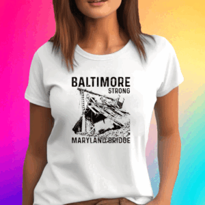 Baltimore Strong Maryland Bridge Vintage T-Shirt