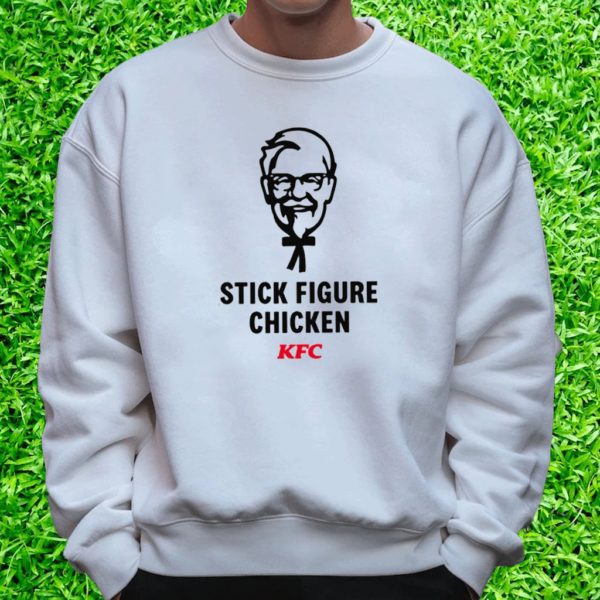 Stick Figure Chicken T Shirt