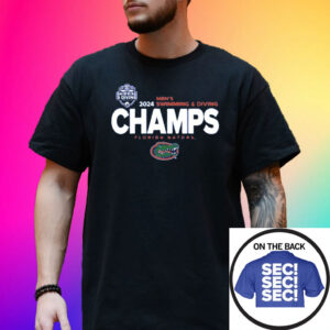 Florida Gators 2024 Sec Swimming Diving Champions Shirts