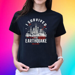 I Survived The Great NYC Earthquake April 2024 T Shirts