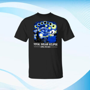 Snoopy and Woodstock Total Solar Eclipse 2024 Gift Shirts