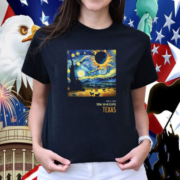 Total Solar Eclipse 2024 Texas Shirts