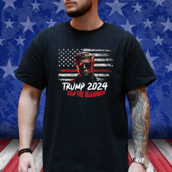 Trump 2024 Stop The Bloodbath Premium T-Shirt