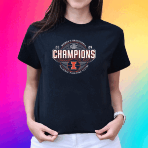 Fighting Illini 2024 Wbit Champions T Shirt