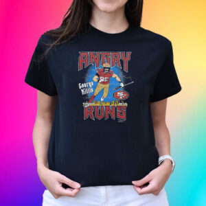 Angry Runs 49ers George Kittle T-Shirt