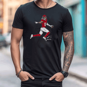 Stefon Diggs Houston Superstar Pose T Shirt