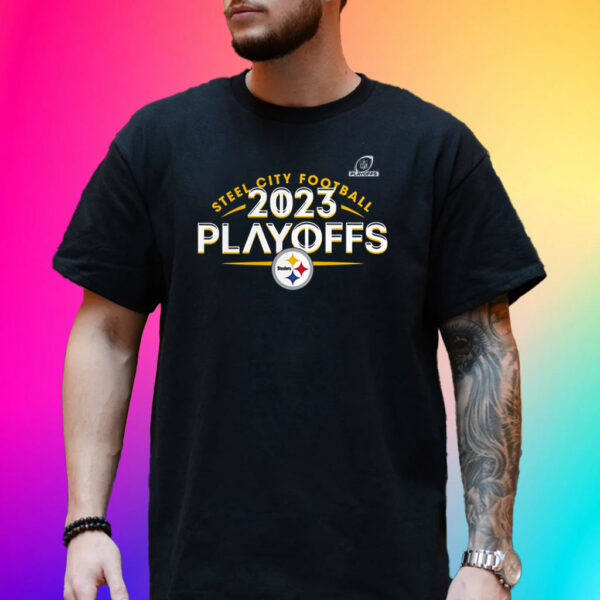 Pittsburgh Steelers Fanatics Branded 2023 Nfl Playoffs Ready T-Shirt