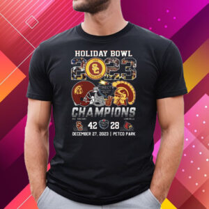 2023 Holiday Bowl Champions Usc Trojans T-Shirt