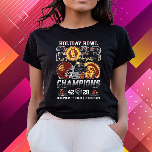 2023 Holiday Bowl Champions Usc Trojans T-Shirts