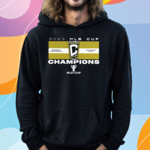 2023 MLS Cup Champions Columbus Crew T-Shirt Hoodie