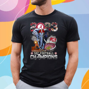 2023 Sec Football Champions Alabama Crimson Tide T-Shirt