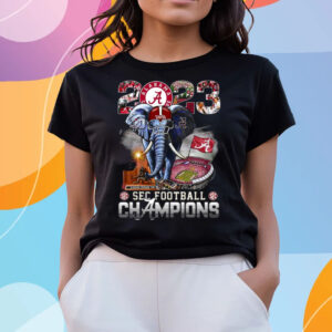 2023 Sec Football Champions Alabama Crimson Tide T-Shirts