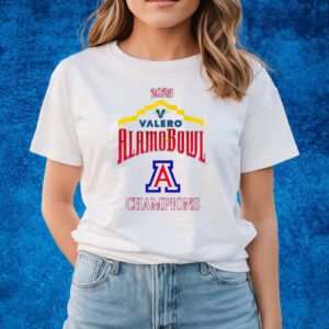 2023 Valero Alamo Bowl Champions Arizona Wildcats Football T-Shirts