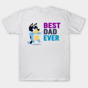 Best dad ever, Cute dog T-Shirt Unisex