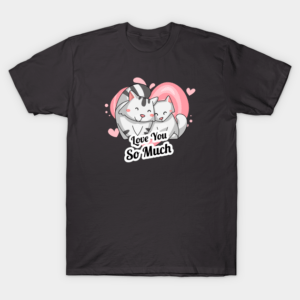Cats in Love T-Shirt Unisex