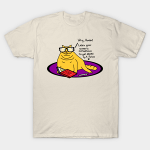 Chonk Cat Recommends a Book to Animals T-Shirt Unisex