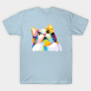 Cute Cat meme Pop art T-Shirt Unisex