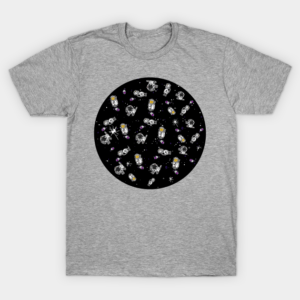 Sci Fi Animals in Space T-Shirt Unisex