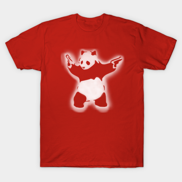 Shoot’em Up Panda T-Shirt Unisex